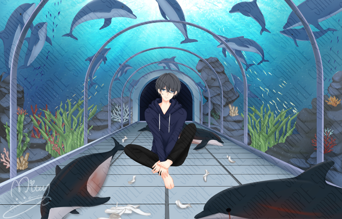 【お仕事絵】オリジナル楽曲イメージイラスト