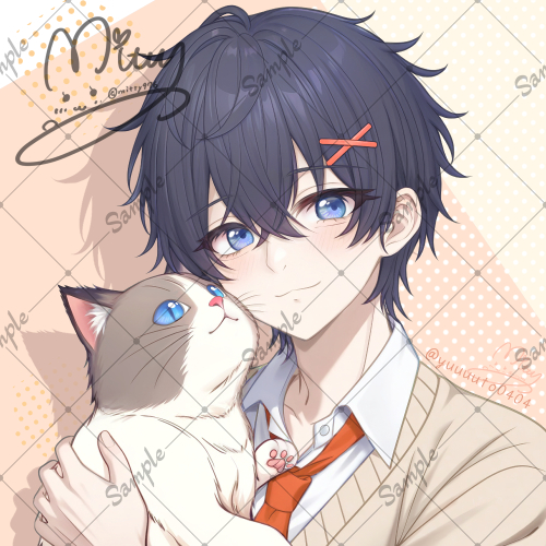 【お仕事絵】ゆーと様‐アイコン等